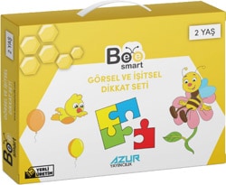 Bee Smart Görsel ve İşitsel Dikkat Seti 2 Yaş