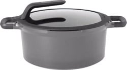 Berghoff Gem Stay Cool Gri 28 cm Derin Tencere