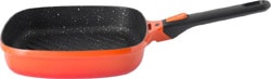 Berghoff Gem Stay Cool Kare Turuncu Çıkarılabilir Saplı 24 cm Izgara Tava