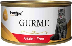 Bestpet Gurme Sığır Etli Yetişkin Konserve Kedi Maması 100 gr