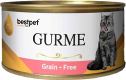 Bestpet Sterilised Gurme Somonlu Yetişkin Konserve Kedi Maması 100 gr