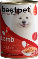 Bestpet Kuzu Etli 400 gr Yetişkin Konserve Köpek Maması