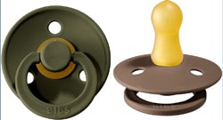 Bibs Colour Hunter Green-Dark Oak 0-6 Ay İkili Kauçuk Emzik