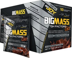 BigJoy BigMass GH Factors Go Mass Gainer 1800 gr 18 Saşe