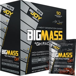 BigJoy BigMass GH Factors Go Karbonhidrat Tozu 5000 gr 50 Saşe Çikolatalı