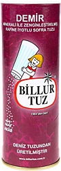 Billur Demir Mineralli İyotlu 500 gr Sofra Tuzu