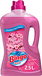 Bingo Fresh Pembe Düşler Yüzey Temizleyici 2.5 lt 6'lı
