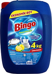 Bingo Limonlu 4 kg Sıvı Bulaşık Deterjanı