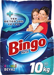 Bingo Matik 10 kg Toz Çamaşır Deterjanı
