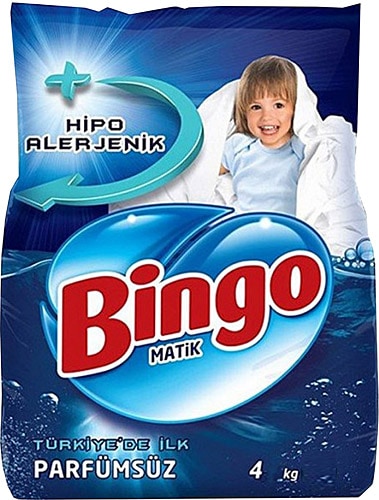 Bingo Matik 4 kg Toz Çamaşır Deterjanı