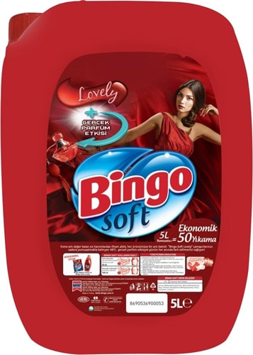 Bingo Soft Lovely 5 lt Yumuşatıcı