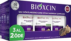 Bioxcin Saç Dökülmesine Karşı Siyah Sarımsak 300 ml 3 Al 2 Öde Şampuan