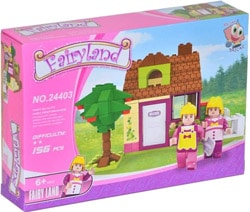 Bircan Bricks 156 Parça Peri Seti