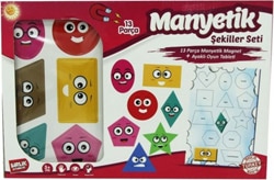 Birlik Oyuncak Manyetik Şekiller Seti 13 Parça