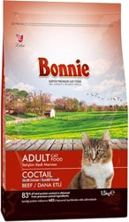 Bonnie Biftekli Multicolor 1.5 kg Yetişkin Kedi Maması