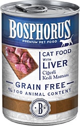 Bosphorus Tahılsız Ciğerli 415 gr Yetişkin Kedi Konservesi