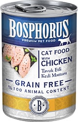 Bosphorus Tahılsız Tavuk Etli 415 gr Yetişkin Kedi Konservesi