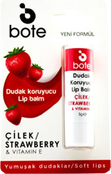 Bote Lip Balm Çilek Aromalı 5 gr Dudak Koruyucu