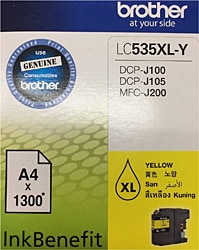 Brother LC535XLY Sarı Kartuş