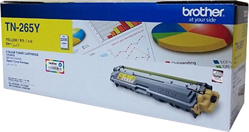 BROTHER TN265Y HL-3150CDN HL-3170CDW MFC-9140CDN MFC-9330CDW 2200 SAYFA Sarı TONER Resim-1