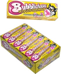 Bubblicious Karışık Meyve Aromalı 38 gr 18'li Paket Sakız