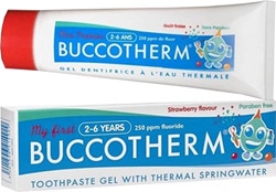 Buccotherm Çilek Aromalı 50 ml 2-6 yaş Diş Macunu