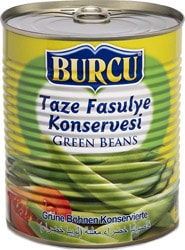 Burcu 800 gr Teneke Taze Fasulye Konservesi