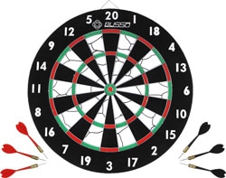 Busso FLC-350 18 inç Flocked Dart Seti