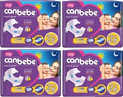 Canbebe 2 Numara Mini 68'li 4 Adet Bebek Bezi