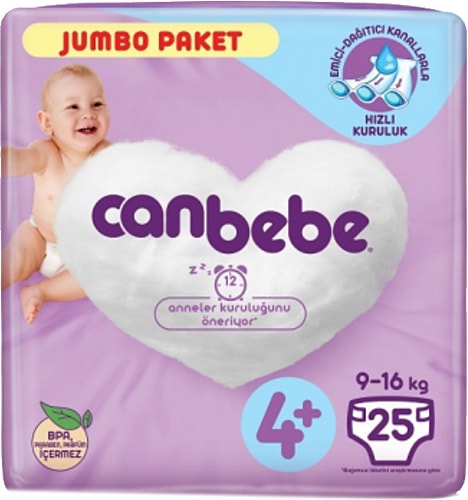 isteğe bağlı boğaz üst  Canbebe 4+ Numara Maxi Plus 25'li Bebek Bezi Fiyatları, Özellikleri ve  Yorumları | En Ucuzu Akakçe