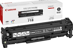 Canon CRG-718BK Siyah Toner