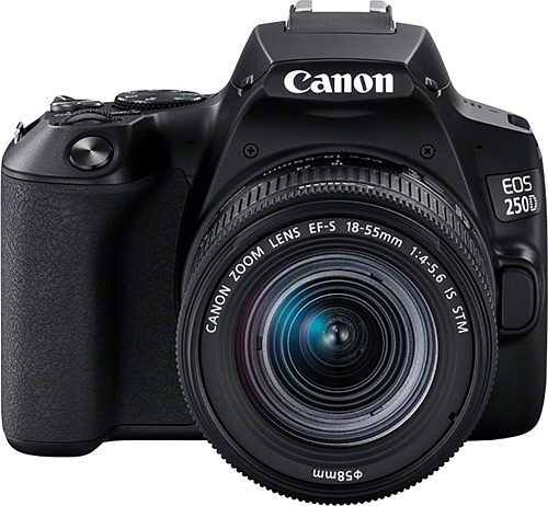 Canon EOS 250D + 18-55 mm Lens Siyah Dijital SLR Fotoğraf Makinesi