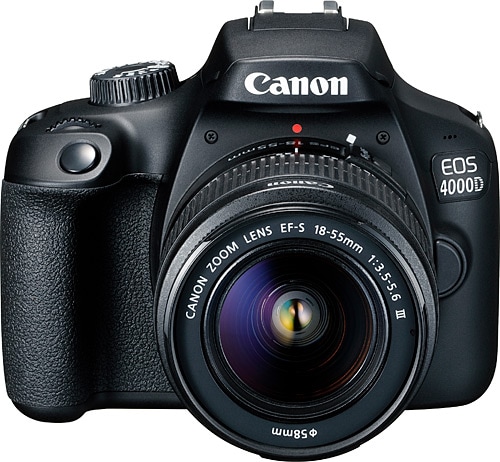 Canon EOS 4000D + 18-55 mm Lens Dijital SLR Fotoğraf Makinesi