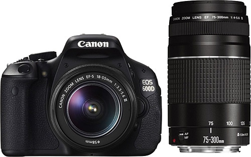 Canon Eos 600d 18 55 Mm 75 300 Mm Lens Dijital Slr Fotograf Makinesi Fiyatlari Ozellikleri Ve Yorumlari En Ucuzu Akakce