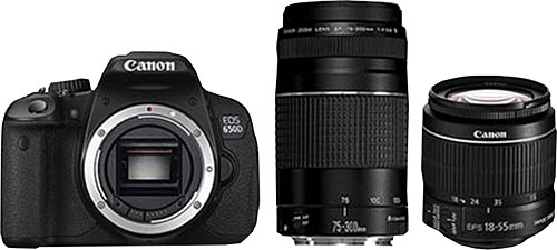 Canon Eos 650d 18 55 Mm 75 300 Mm Lens Dijital Slr Fotograf Makinesi Fiyatlari Ozellikleri Ve Yorumlari En Ucuzu Akakce