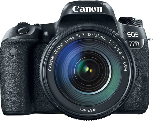 Canon EOS 77D + 18-135 mm Lens Dijital SLR Fotoğraf Makinesi