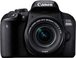 Canon EOS 800D + 18-55 mm Lens Dijital SLR Fotoğraf Makinesi