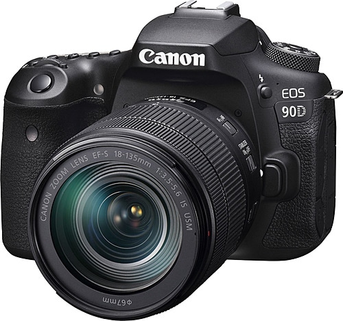 Canon EOS 90D + 18-135 mm Lens Dijital SLR Fotoğraf Makinesi