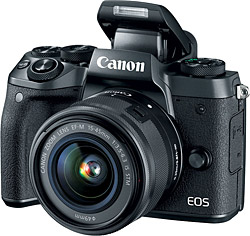Canon EOS M5 レンズキット(15-45mm) Canon ミラーレス一眼カメラ EOS M5 レンズキット