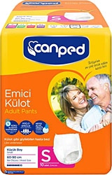Canped Emici Külot Küçük Boy S 10'lu Hasta Bezi