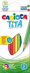 Carioca Tita 12'li Kuru Boya Seti