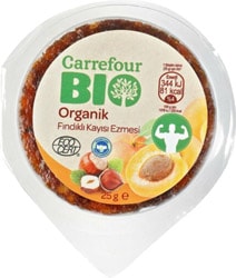 Carrefour Bio Organik 25 gr Fındıklı Kayısı Ezmesi