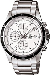 Casio Edifice EFR-526D-7AVUDF Çelik Kordon Gümüş Erkek Kol Saati