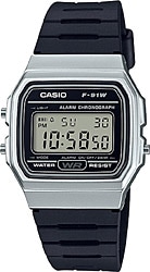 Casio Standart F-91WM-7ADF Siyah-Gri Erkek Kol Saati