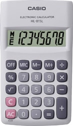 Casio HL-815L-WE Beyaz 8 Haneli Masaüstü Hesap Makinesi