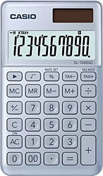 Casio SL-1000SC-BU 10 Haneli Masaüstü Hesap Makinesi