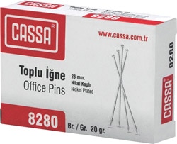 Cassa 8280 Toplu İğne 20 gr