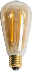 Cata CT-4284 Amber 6 W E27 10'lu Rustik LED Ampul