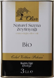 Celal Volkan Pekcan Natürel Bio 3 lt Sızma Zeytinyağı