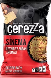 Çerezza Sinema Peynir & Soğan Aromalı 117 gr Süper Boy Cips